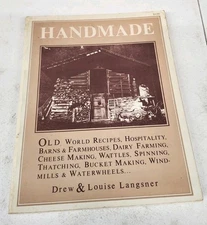 HANDMADE (VANISHING CULTURES OF EUROPE AND THE NEAR EAST) By Drew Langsner