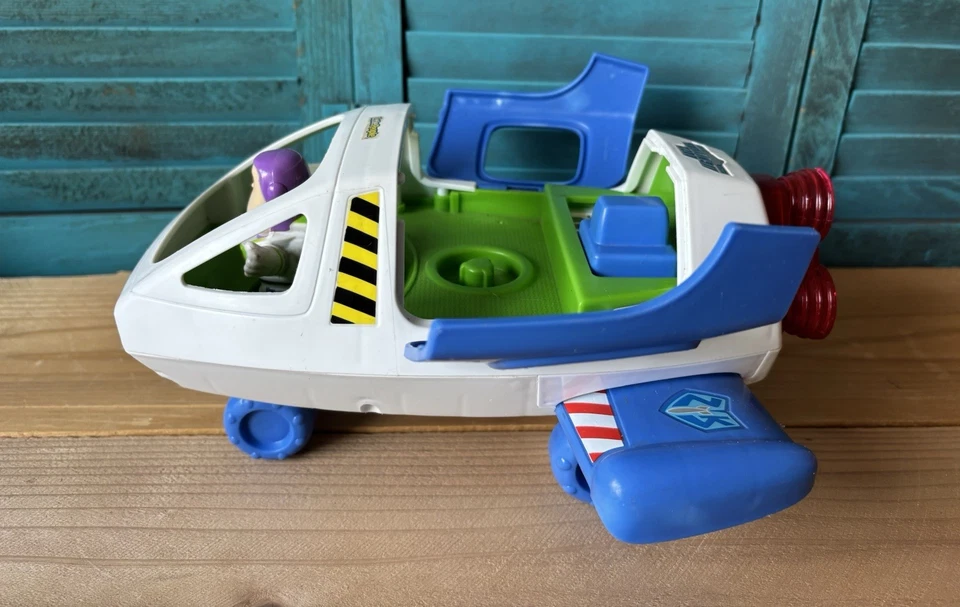 FP Disney Little People Buzz Lightyear Spaceship - Working Condition w/Buzz - Image 4 of 4