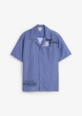 Hemd Gr. 43/44 (XL) Indigo Herrenhemd Freizeithemd T-Shirt Oberteil Neu*