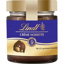 Lindt Creme Noisette Dark Chocolate & Nuts Spread Jar 200g / 7 oz