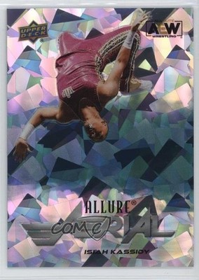 2024 Upper Deck Allure AEW Aerial Green Quartz 57/99 Isiah Kassidy #AR-10 1g0e