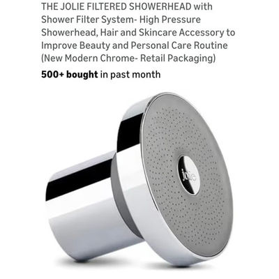 #ad #ad Jolie Filtered Showerhead Modern Chrome High Pressure Hair Skin Water Filter NEW $144.00