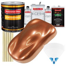 Bronze Firemist Auto Paint Urethane Basecoat Gallon Kit European Clear Coat
