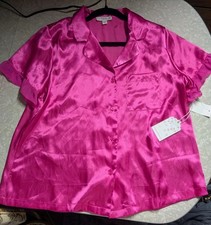 In Bloom By Jonquil Women's Lace Trim Shorts Pajamas Set Pink Size Large