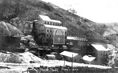 1909 Montgomery Shoshone Gold Mine Rhyolite Nevada NV - Reprint