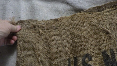 USA Vintage 22X36" Firth Idaho Potatoes 100 pound capacity gunny burlap sack - Picture 4 of 5