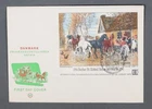 MayfairStamps Denmark FDC 1976 Otto Bache Painting Souvenir Sheet First Day Cove