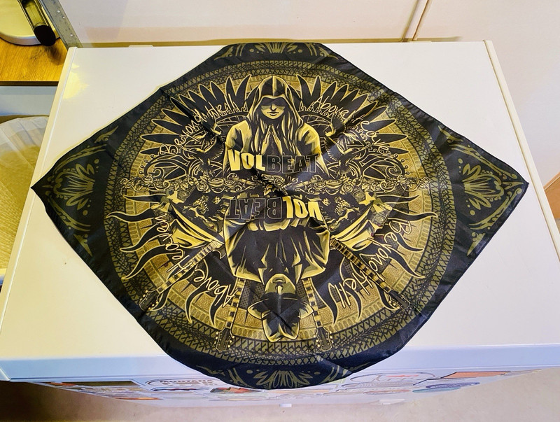Volbeat Logo Graphic Concert Bandana
