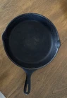 Vtg Unmarked Wagner #10 11 3/4” Cast Iron Skillet Made In USA