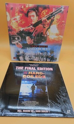 Hard Boiled + Hard Boiled II Laserdisc Laser Paradise Limitierte Auflage