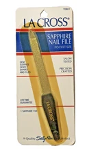 Sally Hansen LA CROSS Sapphire File /cuticle Pusher German Steel, Made in USA