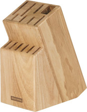 869508 Woody Ceppo per 13 Coltelli E Trinciapollo/Acciaino