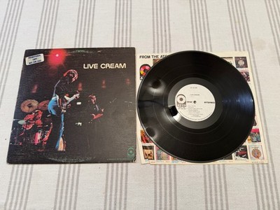 Live Cream 1970 LP Promo Stereo White Label WLP Atco SD 33-328 EX Vinyl Cover VG