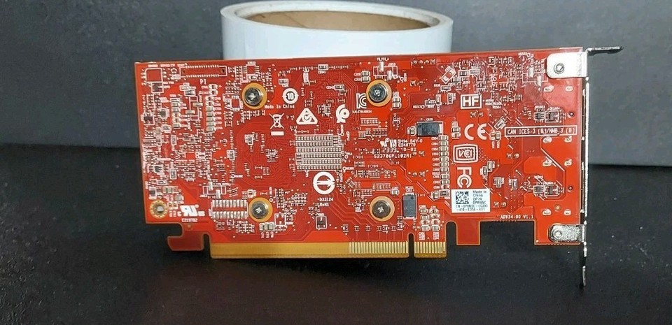 Dell AMD Radeon RX6300 2GB DisplayPort Graphics Card | Low Profile ...