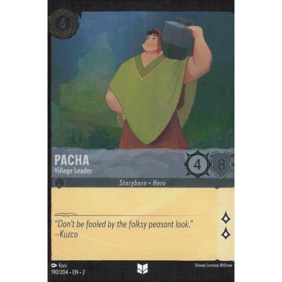 Lorcana - Rise of the Floodborn - Pacha - #190 Foil