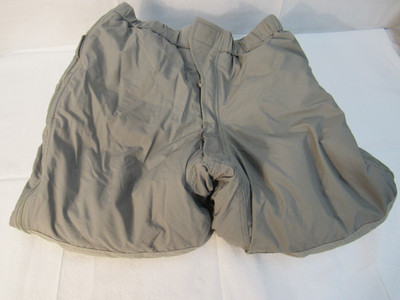 USGI ECWCS Primaloft Level 7 Pants Trousers Gray Small Regular 8415-01-538-6720