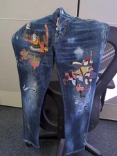 Dsquared2 Women's Samurai Cigarette Jeans 