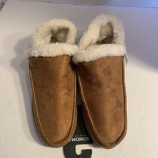 Sonoma Goods For Life Mabell Women's Faux Fur Ankle Boot Slippers Chestnut L 8-9