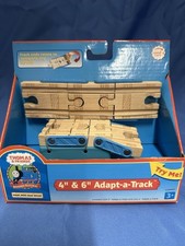 Thomas  Friends Wood Track - 4"  6" Adapt-A-Track 99957 Learning Curve NEW