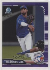 2019 Bowman Chrome Purple Refractor 80/250 Lourdes Gurriel Jr #30 0a8t