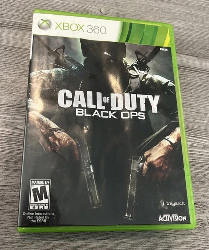 Call of Duty: Black Ops (M) - Microsoft Xbox 360 - Complete - FREE SHIP!