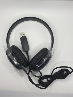 Cyber Acoustics USB Stereo Headphones for PCs and Other USB Devices in The Of...
