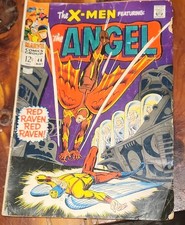 Marvel Comics The X-Men #44 1968 Angel Red Raven Red Raven! Single Issue