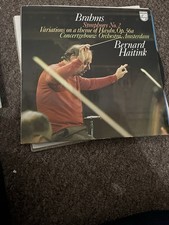 Philips 6500 375 Brahms Symphony no. 2 Haydn Variations Bernard Haitink Vinyl