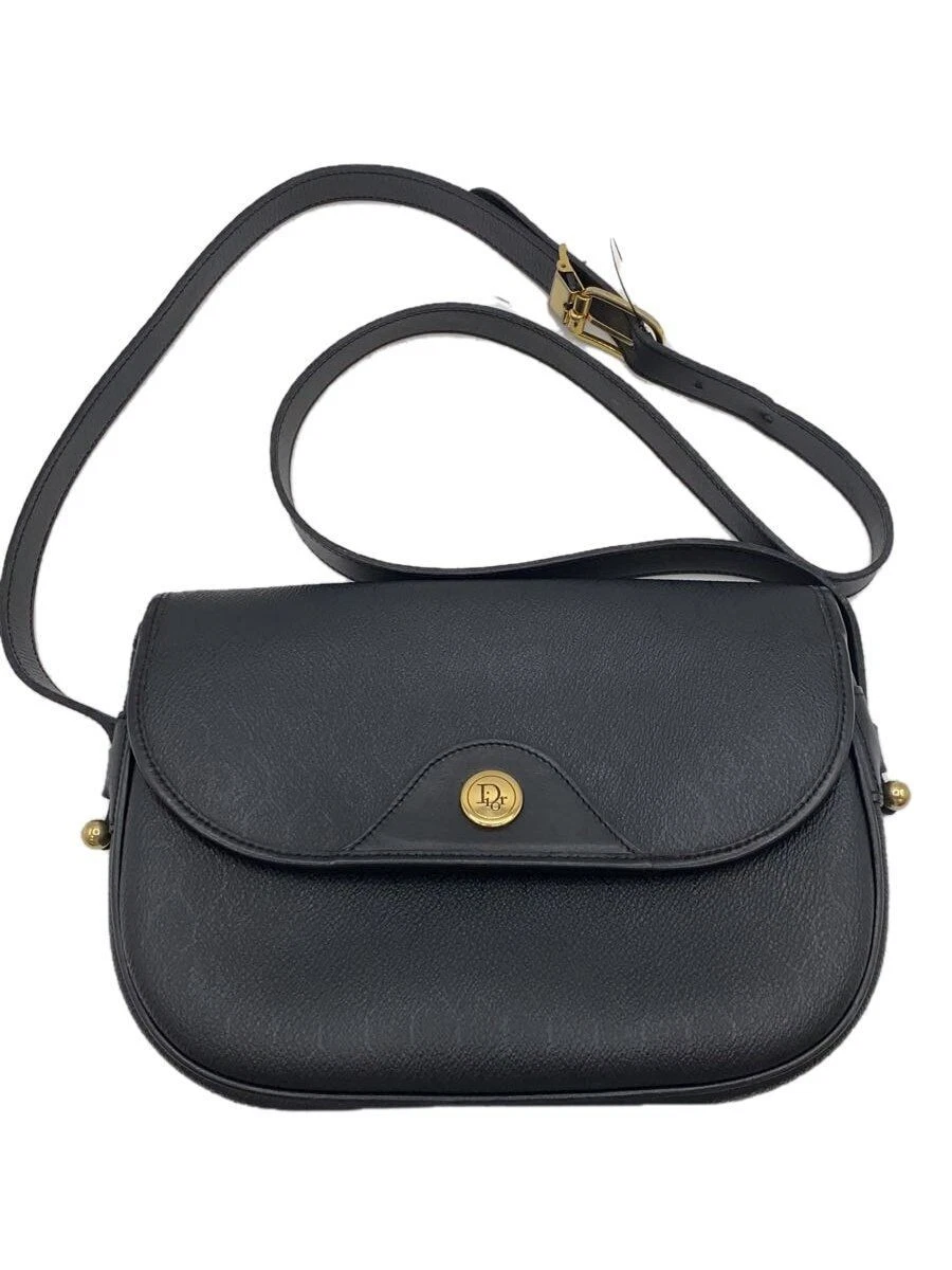 Sac à main Christian Dior cuir noir uni occasion