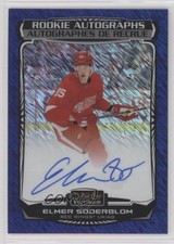 2022-23 O-Pee-Chee Platinum Rookie Blue Traxx Elmer Soderblom #R-ES Auto jc3