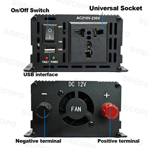 Complete 7000W Off-Grid Solar Kit 7000W Inverter 2pcs 300W Solar Panels 110V/220 - Picture 6 of 11