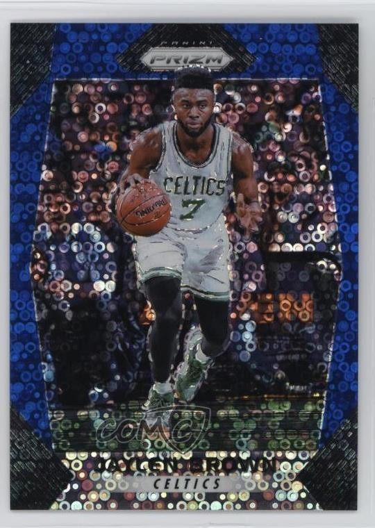 2017-18 Panini Prizm Fast Break Blue Prizm 134/175 Jaylen Brown #11 0vj4