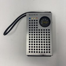 Vintage SONY TR-4100 AM Solid State Pocket Transistor Radio Tested  Working