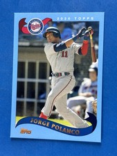 2020 Topps Archives Blue #256 Jorge Polanco Minnesota Twins #/25