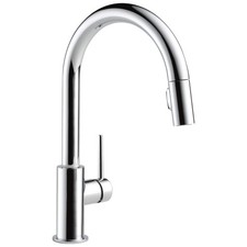 Delta 9159-DST Trinsic Pull-Down Kitchen Faucet with Magnetic Docking Spray