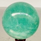 2180G Natural green fluorite Quartz Sphere Crystal Energy Ball Reiki Healing — photo 6
