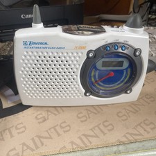 Emerson Instant Weather Band Radio w/ TV Sound Model No. RP6248 Tested/Works