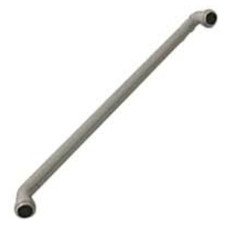 TUBO DI SCARICO ALLUNGABILE ad INCASSO INTERNI per CASSETTA ALTA WC WATER 45-90°