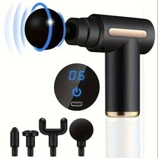 30 Speed Massage Gun Deep Tissue Muscle Fascia Relax Body Neck Massager Electric