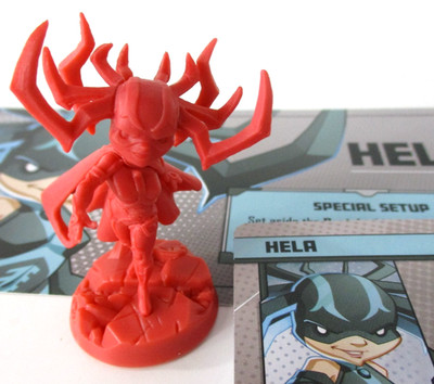 MARVEL UNITED Promo HELA Mini & Cards NEW!!