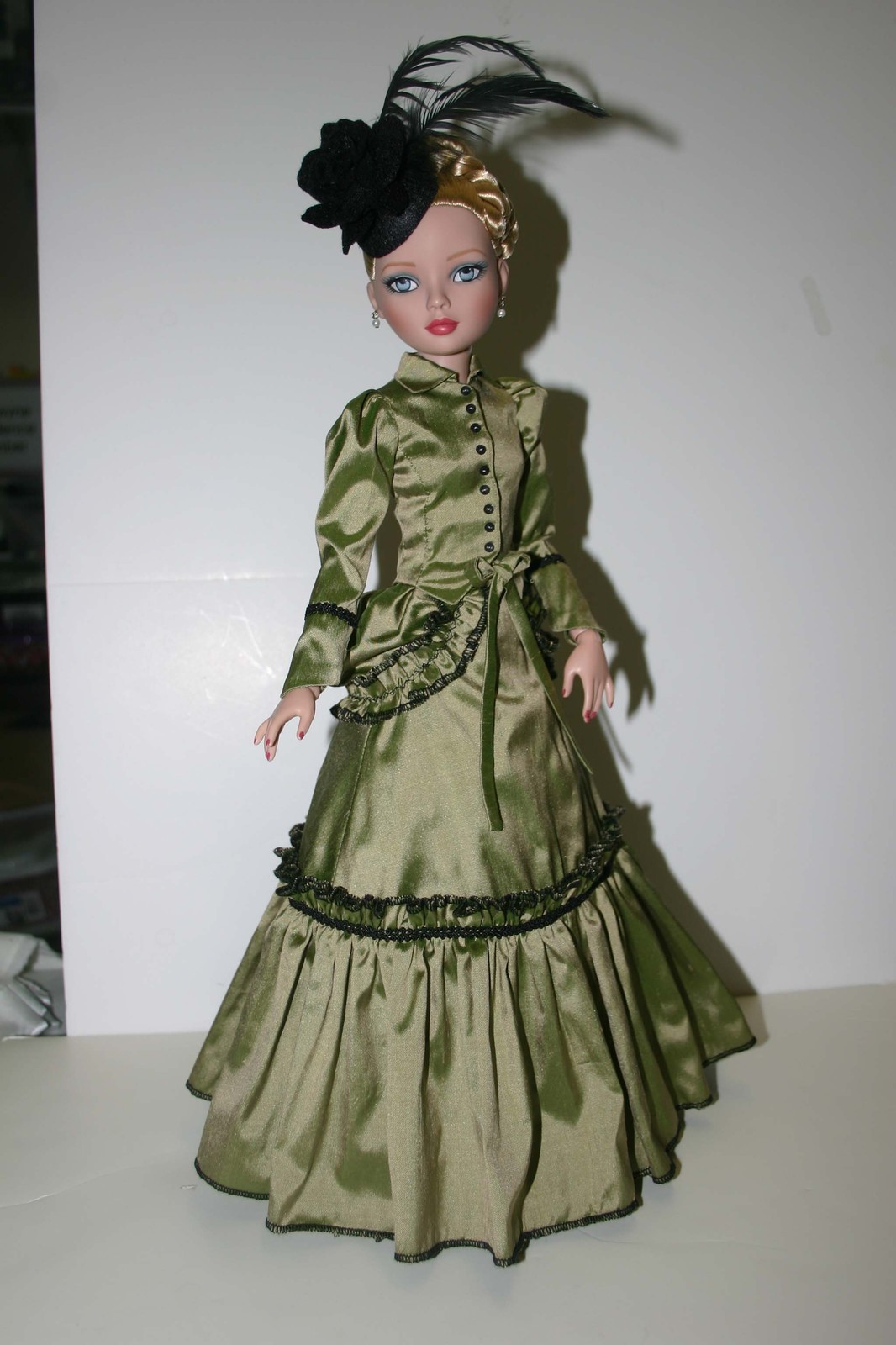 Bustle About Victorian Doll Clothes Sewing Pattern for Ellowyne Dolls
