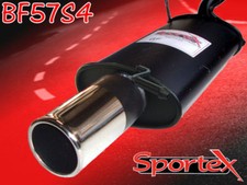 Sportex Ford Puma performance exhaust back box 1.7i 07/1997-2001 S4