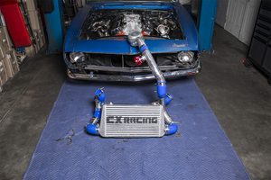 Cxracing Twin Turbo Manifold Intercooler For 67 69 Camaro Bbc Big