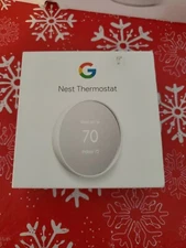 Open Box New Google Nest Smart Programmable WiFi Thermostat - Snow White G4CVZ