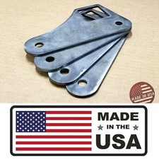 Sr Parallel 4 Link Tabs 2 Square Tubing Air Ride Brackets Ladder Bar Mounting