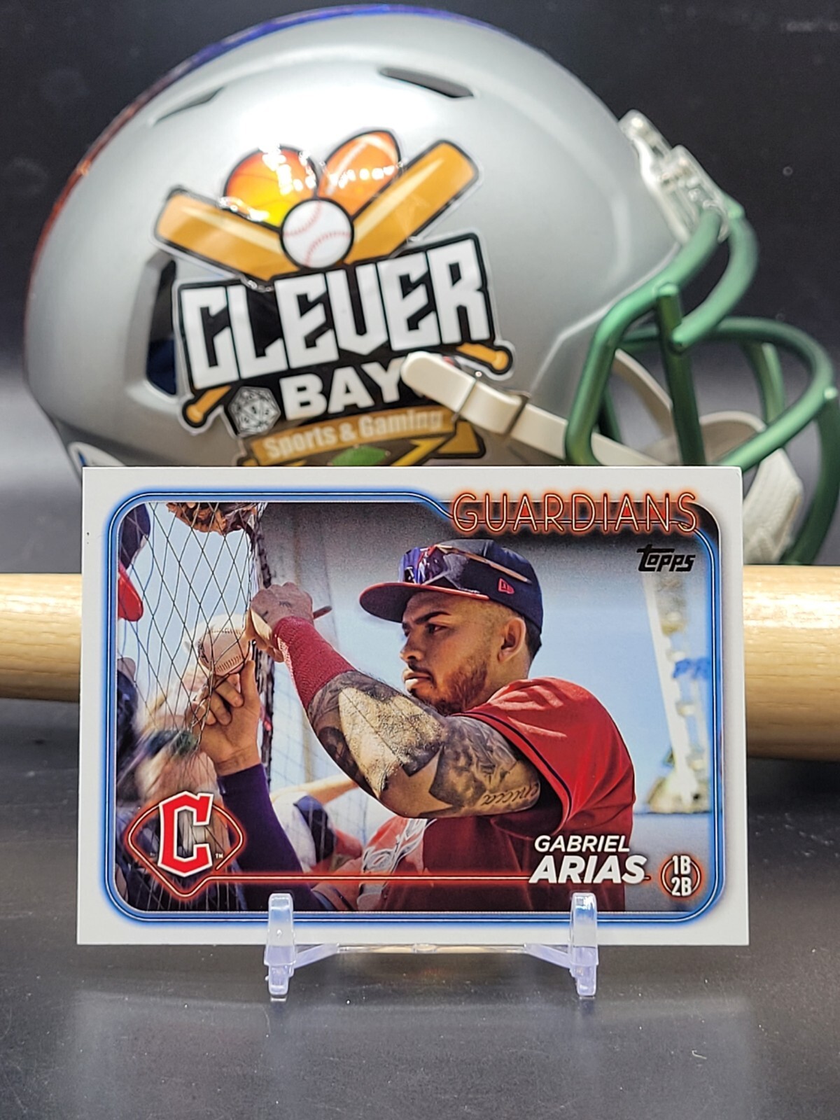 GABRIEL ARIAS 2024 Topps Series 2 Golden Mirror GUARDIANS #579 (CBNG)