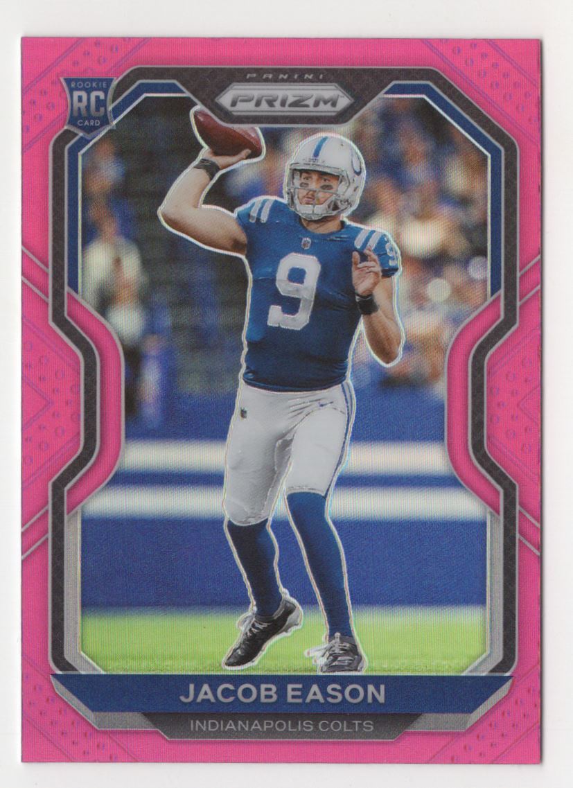 2020 Panini Prizm Pink Jacob Eason Rookie Indianapolis Colts #331