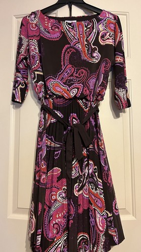 Charter Club Women's Multicolor Nylon Dress Size PM - Picture 4 of 9