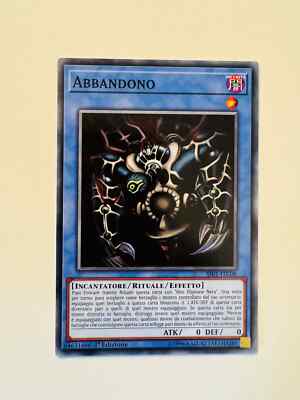 Yu-Gi-Oh!   Abbandono   SS01-ITC08   Common (1Ed)   ITA   MINT