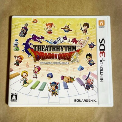 Theatrhythm Dragon Quest Nintendo 3DS Videospiel Square Enix Japanische Versi...